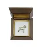 Boxer II - Broche de chien dans un coffret cadeau, épingle élégante, épingle de revers pour la veste de la marque Art-Dog