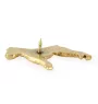 Boxer II - broche plaquée or, ornement élégant pour chien, broche unique de la marque Art-Dog