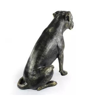 Boxer, Deutscher Boxer - Lebensgroße Hundestatue, Figur im Maßstab 1:1, Statue für den Garten von Art-Dog