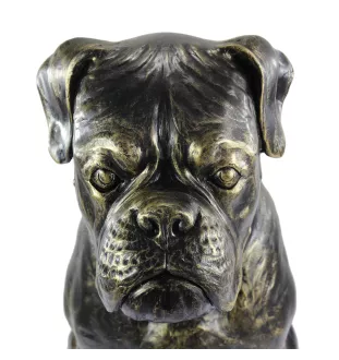 Boxer - Statue de chien à l'échelle 1:1, statue pour le jardin par Art-Dog
