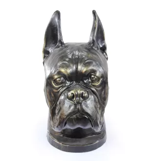 Boxer, German Boxer - dog bust, large dog head for the garden, unique living room decoration by Art-Dog brand
