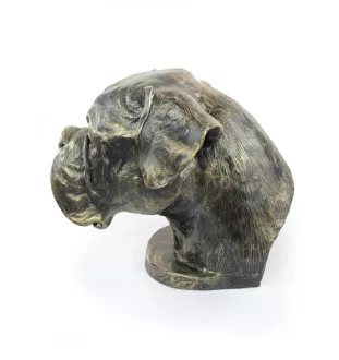 Boxer, German Boxer II - dog bust, large dog head for the garden, unique living room decoration by Art-Dog brand