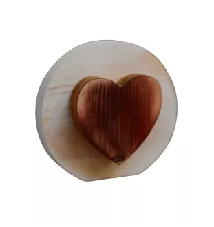 Bouvier des Flandres, Flanders Cattle Dog - wooden LOVE sign, interior decoration with a dog, charming ornament for the shelf by Art-Dog brand