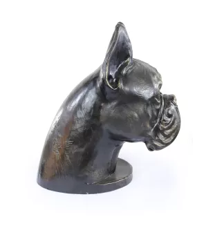 Boxer - urne pour cendres de chien, buste de chien, grande tête de chien pour le jardin par Art-Dog