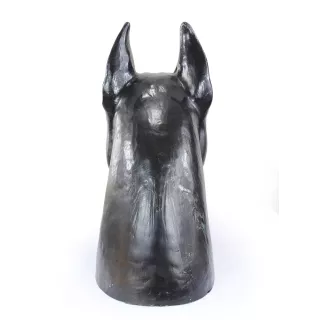 Boxer - urne pour cendres de chien, buste de chien, grande tête de chien pour le jardin par Art-Dog