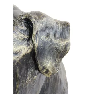 Boxer II - urne pour cendres de chien, buste de chien, grande tête de chien pour le jardin par Art-Dog