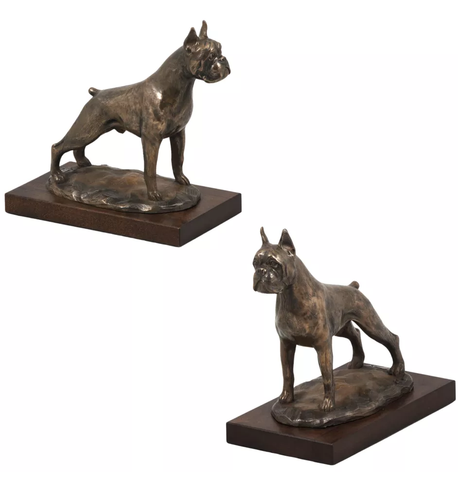 Boxer I - statue de chien, figurine pour bureau, trophée pour exposition canine par la marque Art-Dog