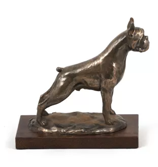 Boxer I - statue de chien, figurine pour bureau, trophée pour exposition canine par la marque Art-Dog