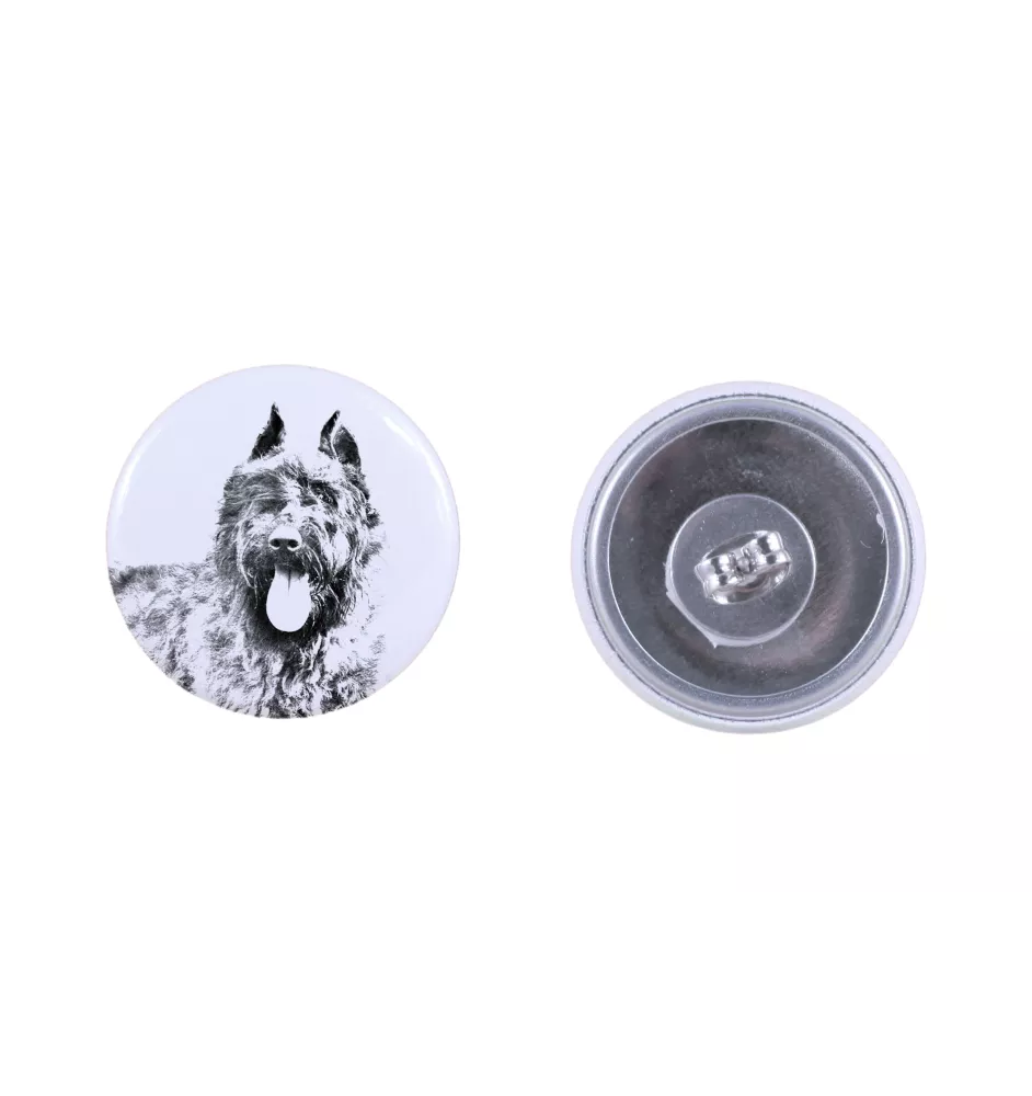 Flandrischer Treibhund, Bouvier des Flandres - einzigartige Hund-Ohrringe, Ihr Haustier als Schlüsselanhänger, Eigenmarke Art-Dog