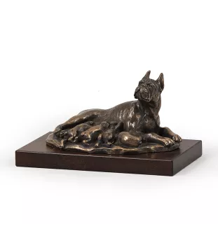 Boxer, Deutscher Boxer II - Hundestatue, Figur für Büro, Trophäe für Hundeausstellung von Art-Dog brand