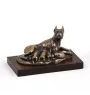 Boxer II - statue de chien, figurine pour bureau, trophée pour exposition canine par la marque Art-Dog