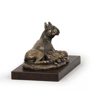 Boxer II - statue de chien, figurine pour bureau, trophée pour exposition canine par la marque Art-Dog