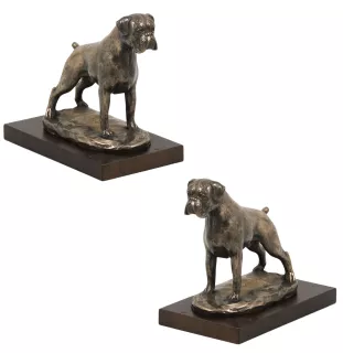 Boxer, Deutscher Boxer III - Hundestatue, Figur für Büro, Trophäe für Hundeausstellung von Art-Dog brand