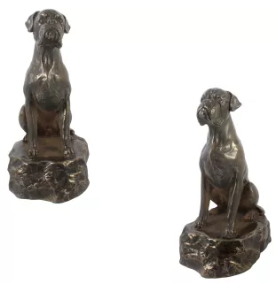 Boxer, German Boxer IV - dog statue, figurine for office, trophy for dog show by Art-Dog brand
