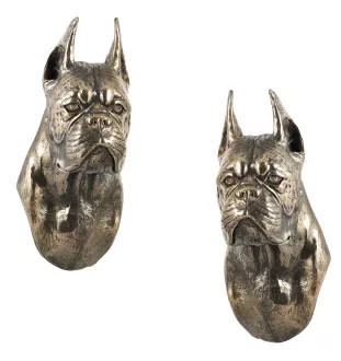 Boxer I - Statue de chien, buste suspendu, décoration unique pour les amoureux des chiens par la marque Art-Dog