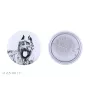 Bouvier des Flandres, Flanders Cattle Dog - pin with your dog, add your own photo, Art-Dog brand