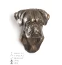 Boxer, German Boxer II - Dog statue, hanging bust, unique decoration for dog lover by Art-Dog brand