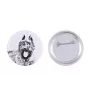 Bouvier des Flandres - badge avec votre chien, ajoutez votre propre photo, marque Art-Dog