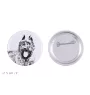 Bouvier des Flandres - badge avec votre chien, ajoutez votre propre photo, marque Art-Dog