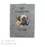 Boxer II - Porte passeport pour chien, porte document, cadeau pour le voyageur de la marque Art-Dog