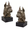 Boxer, German Boxer I - Dog statue, bust on stone base, sculpture, trophy for dog show by Art-Dog brand