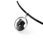 Flandrischer Treibhund, Bouvier des Flandres - Schmuck mit Ihrem Foto-Box, Halskette und Ohrringe-Set, personalisierte Produkte der Marke Art-Dog.