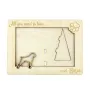 Boxer, German Boxer II - Photo frame, engraved wooden frame, a lovely gadget for the dog lover by Art-Dog