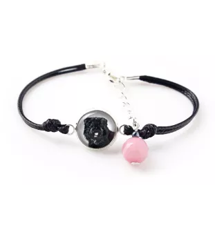 Flandrischer Treibhund, Bouvier des Flandres - Schmuckset mit Ihrem Foto, handgefertigtes Set, Armband und Halskette von Art.-Dog.