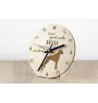 Boxer, Deutscher Boxer II - Uhr mit Hund, Holzuhr mit Gravur, personalisierte Uhr von Art-Dog