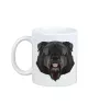Flandrischer Treibhund, Bouvier des Flandres - Becher mit einem Bild und dem Schriftzug geometrischer Hund Art-Dog