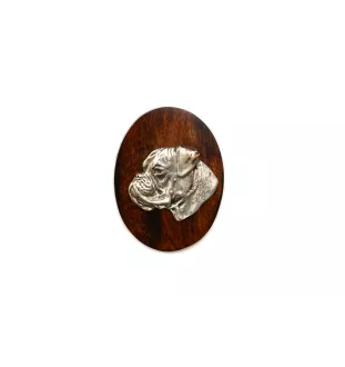 Boxer, Deutscher Boxer I - Hundeausstellungsbrosche, Startnummernclip, Hundeanstecker von Art-Dog
