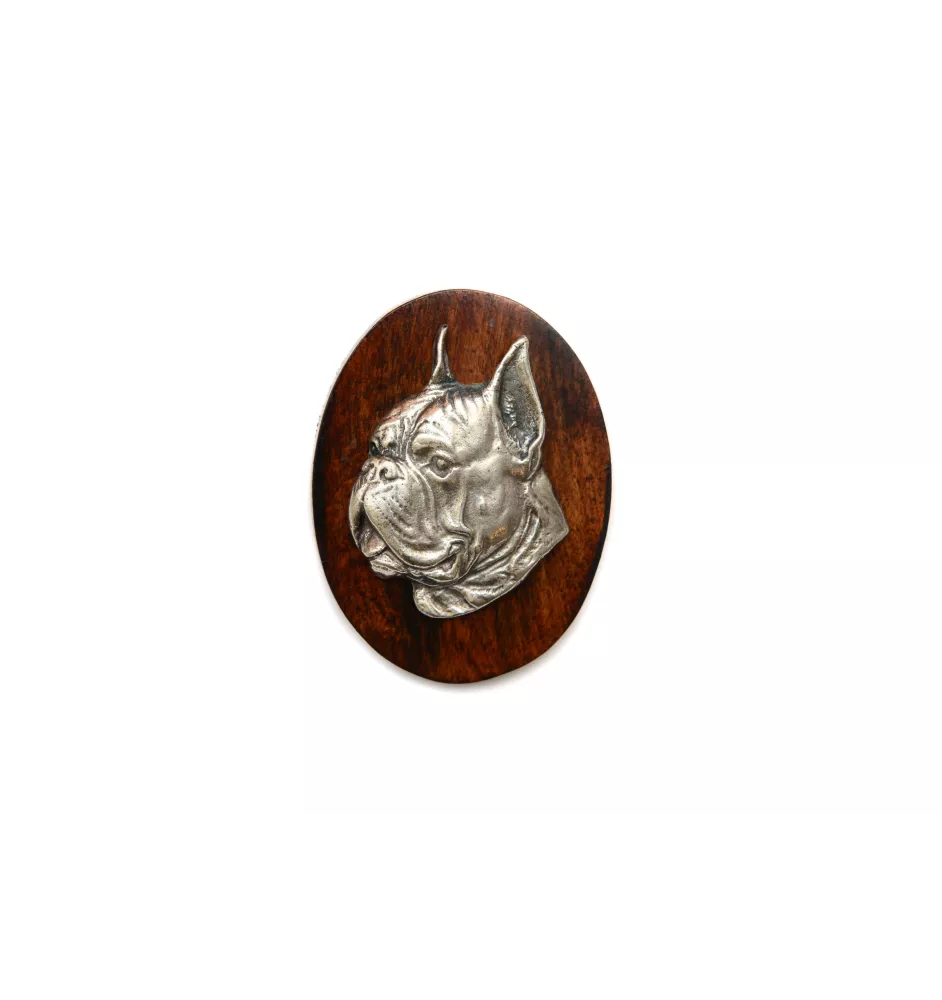 Boxer II - Broche de concours canin, clip de numéro de départ, épingle à chien par Art-Dog