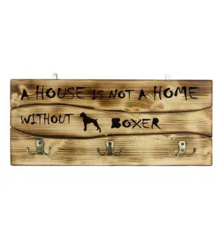 Boxer - porte-vêtements avec chien, exposition de médailles, décoration pour la maison de la marque Art-Dog