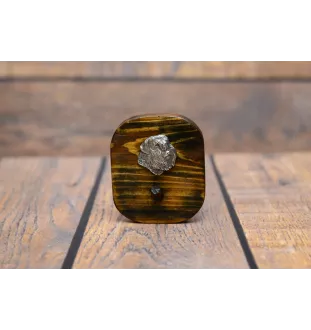 Flandrischer Treibhund, Bouvier des Flandres - Leinenhalter, Hundemedaillehalter, Schlüsselhaken der Marke Art-Dog