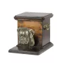 Boxer I - urne pour les cendres d'un chien avec une statuette, une urne élégante pour chien, une urne exceptionnelle avec un buste de chien de la marque Art-Dog