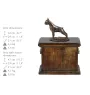 Boxer I - une urne pour les cendres d'un chien, une urne avec une statuette, une urne élégante de style classique de la marque Art-Dog