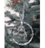 Boykin Spaniel - boule de Noël en cristal avec une photo, photo de chien dans le cristal, décoration personnalisée pour sapin de Noël de la marque Art-Dog