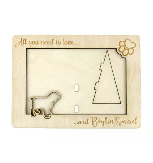 Boykin Spaniel ramka na zdjęcie ze sklejki Art-Dog