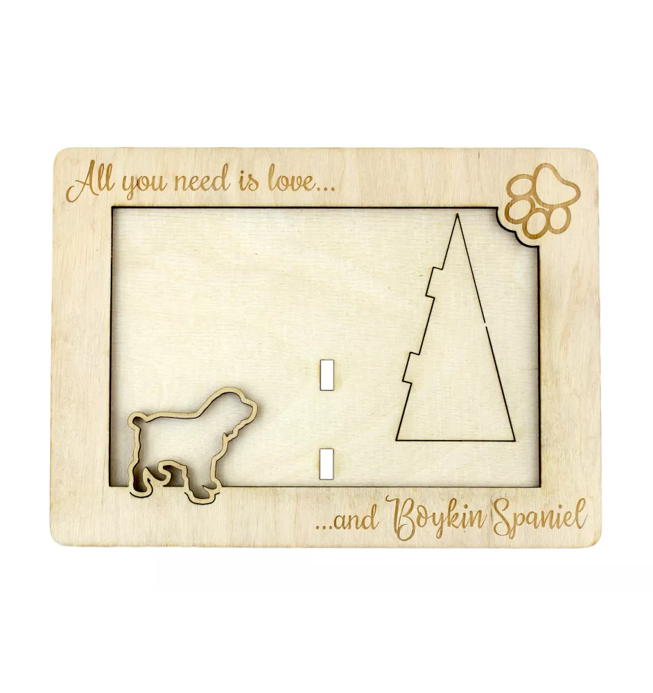 Boykin Spaniel ramka na zdjęcie ze sklejki Art-Dog