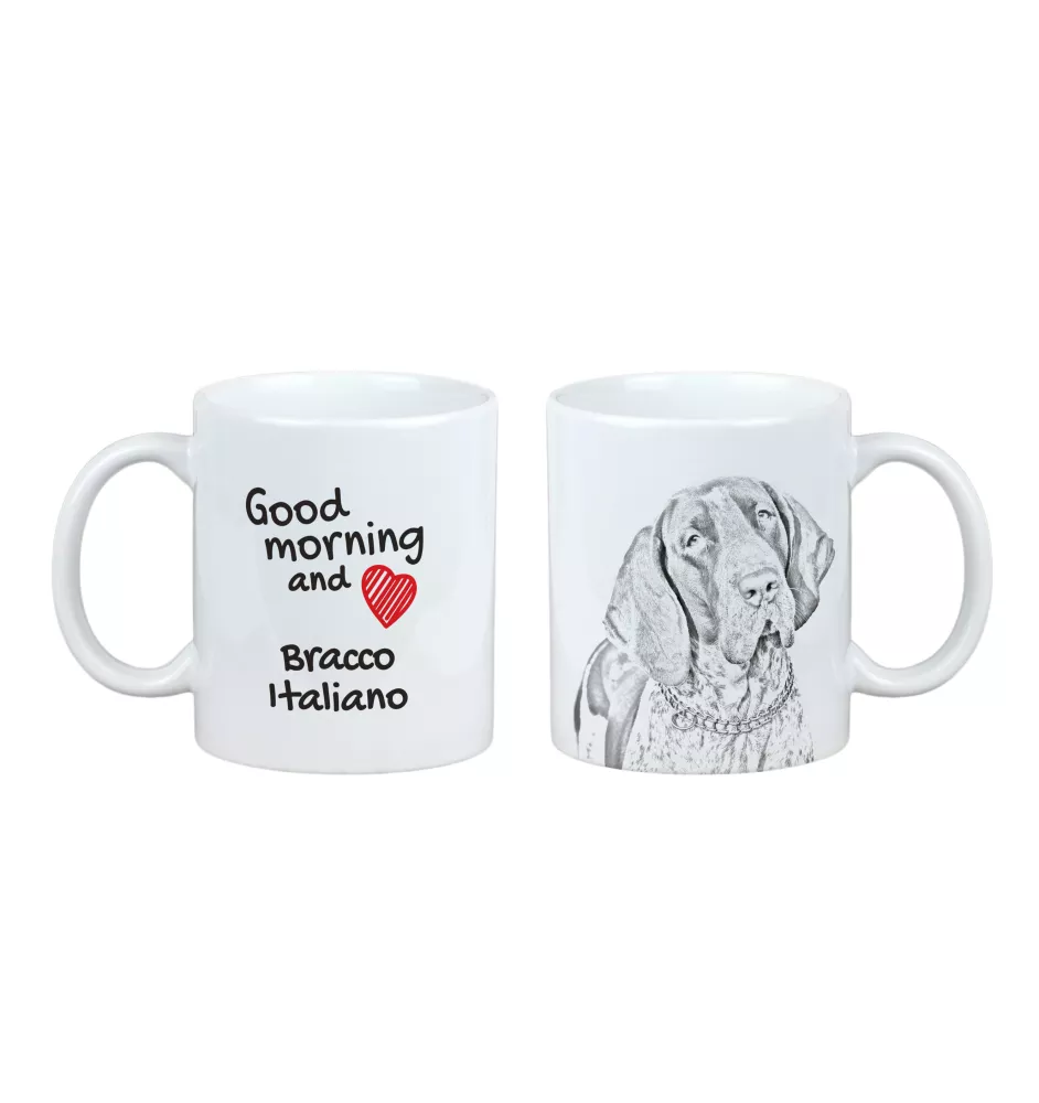 Italienischer Vorstehhund - Tasse mit Hund, Tasse mit Bild, personalisiertes Geschenk der Marke Art-Dog