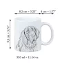 Bracco Italiano - cup with a dog, cup with a photo, personalized gift from the Art-Dog brand