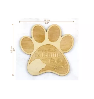 Boykin Spaniel podkładka pod kubek ze sklejki Art-Dog