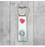 Boykin Spaniel, Swamp Poodle - bottle opener with a dog, personalized fridge opener, unique gift for a man by Art-Dog brand