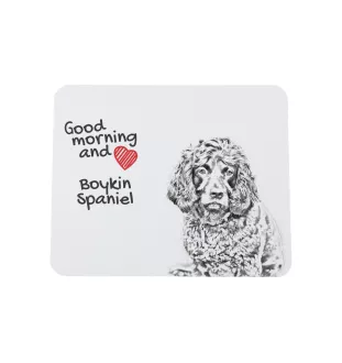 Boykin Spaniel - tapis de souris personnalisé avec impression, tapis de souris personnalisé avec chien, accessoire unique pour employé de bureau de la marque Art-Dog