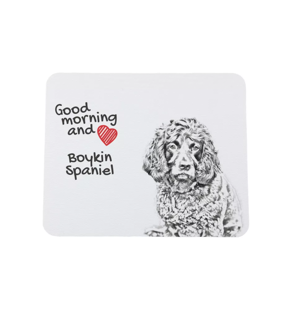 Boykin Spaniel - tapis de souris personnalisé avec impression, tapis de souris personnalisé avec chien, accessoire unique pour employé de bureau de la marque Art-Dog