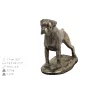 Boxer, German Boxer III - urn for dog ashes, classic urn with a statuette, elegant urn with a dog by Art-Dog brand