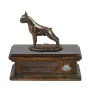 Boxer, Deutscher Boxer I urne in Hundeasche, personalisierte Urne mit Statue, Holzurne mit Hund von Art-Dog