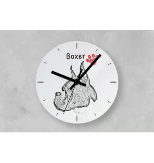 Boykin Spaniel - Wanduhr mit Hund, Regal Uhr mit Druck, personalisierte Hausdekoration von Art-Dog.