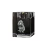 Boykin Spaniel - Bougeoir avec photo de chien, porte bougie en cristal, cadeau personnalisé par la marque Art-Dog