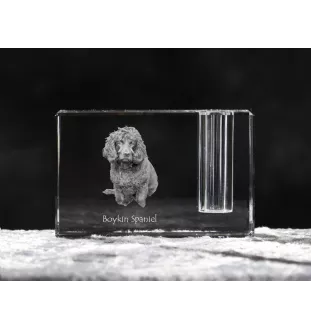 Boykin Spaniel penholder kryształowy z psem Art-Dog